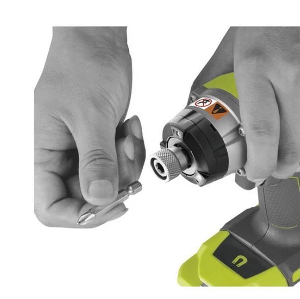 Гвинтоверт ударний Ryobi ONE+ R18iD3-0 без АКБ та ЗП 5133002613 фото