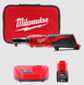 Трещётка аккумуляторная бесщёточная MILWAUKEE M12 IR-201B (ЗУ, 1 АКБ, сумка) 4933441720 фото 10
