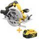 Пила дискова акумуляторна DeWALT DCS570N+DCB184 DCS570N+DCB184 фото 1