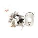 Пневматичний фарборозпилювач HVLP STEEL PROF KIT INTERTOOL PT-1505 PT-1505 фото 10