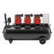 Компрессор безмасляный INTERTOOL PT-0041 (100 л, 3х1.5 кВт, 220 В, 8 атм, 750 л/мин) PT-0041 фото 3