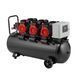 Компрессор безмасляный INTERTOOL PT-0041 (100 л, 3х1.5 кВт, 220 В, 8 атм, 750 л/мин) PT-0041 фото 2