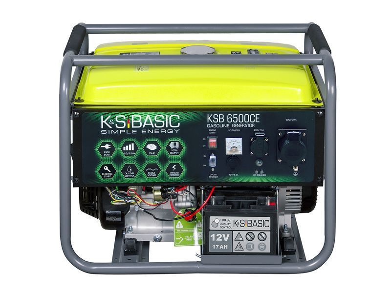 Бензиновый генератор Konner&Sohnen KSB 6500CE 000002499 фото
