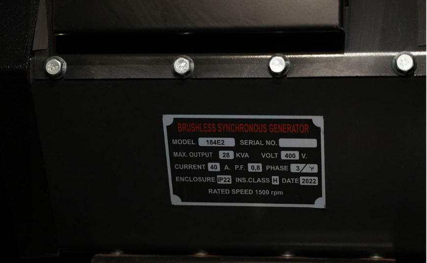 Дизельный генератор SOYGEN SGY 28 KVA SGY 28 фото