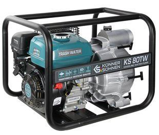 Мотопомпа для грязной воды Konner&Sohnen KS 80 TW 000000142 фото