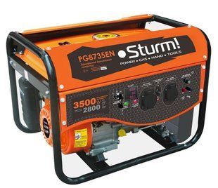 Генератор бензиновий Sturm PG8735EN PG8735EN фото
