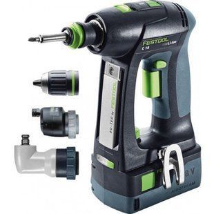 Акумуляторний дриль-шуруповерт Festool C 18 Li 5,2-Set 574739 фото