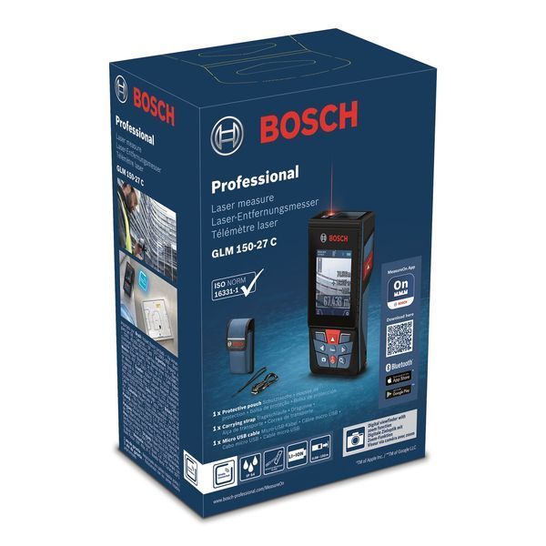 Лазерный дальномер Bosch Professional GLM 50-22 0601072S00 фото
