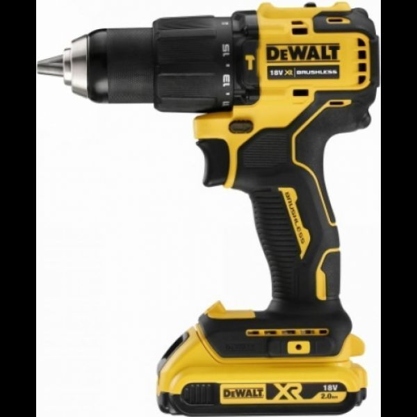 Дрель-шуруповёрт аккумуляторная бесщёточная ударная DeWALT DCD709L2T DCD709L2T фото