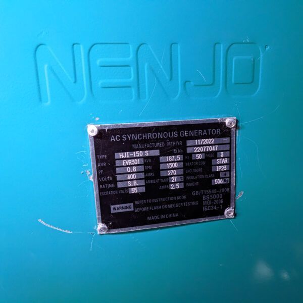 Генератор дизельный PROFI-TEC WDSG125-3 Power MAX (125 кВА/100 кВт) 005039 фото