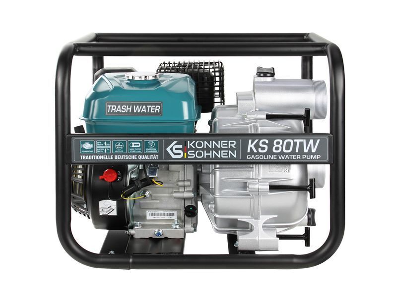 Мотопомпа для грязной воды Konner&Sohnen KS 80 TW 000000142 фото