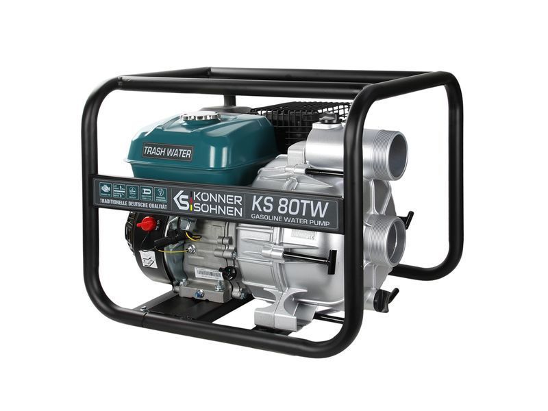 Мотопомпа для грязной воды Konner&Sohnen KS 80 TW 000000142 фото