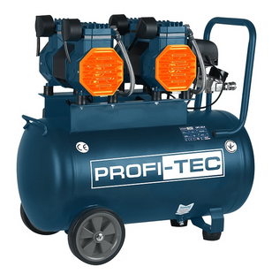 Компресор безмасляний PROFI-TEC OFC-50.4 (50 л, 3.0 кВт, 475 л/хв) 007822 фото