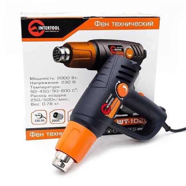 Фен технічний INTERTOOL WT-1020 WT-1020 фото