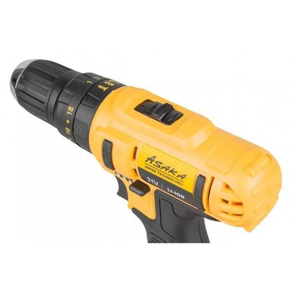 Акумуляторний шуруповерт Asaka ASCD-21VL (21B, LI-ION) ASCD-21VL фото