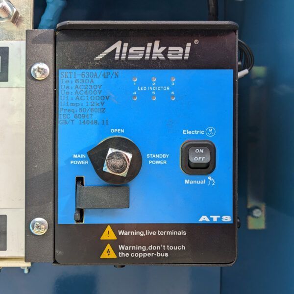 Генератор дизельный PROFI-TEC WDSG375-3 Power MAX (375 кВА/300 кВт, двигатель WEICHAI) 005146 фото