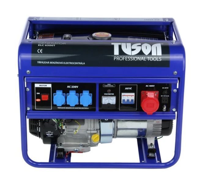 Генератор бензиновый TUSON ELC6500T ELC6500T фото
