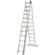 Лестница алюминиевая 3-х секционная LADDER PRO (3х14 ступеней) (160-9010) 160-9010 фото 1