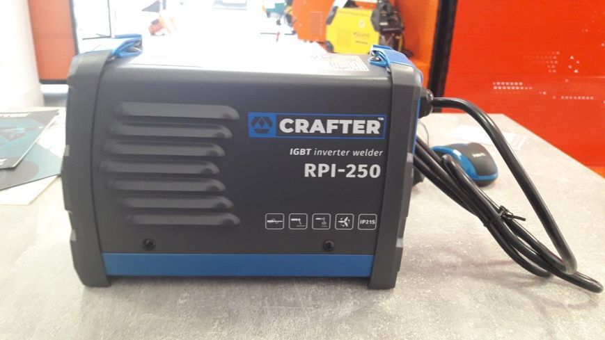 Інверторний зварювальний апарат Crafter RPI-250 RPI-250 фото