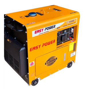 Генератор дизельний EASY POWER EP9500T (8 кВт, 1ф, ключ) EP9500T фото