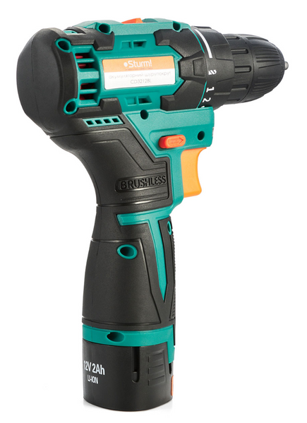 Шуруповерт акумуляторний Sturm CD3212BL (Brushless, 12 В) CD3212BL фото