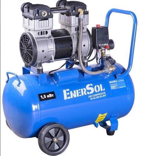 Компресор повітряний безмасляний EnerSol ES-AC240-50-2OF (Італія) ES-AC240-50-2OF фото