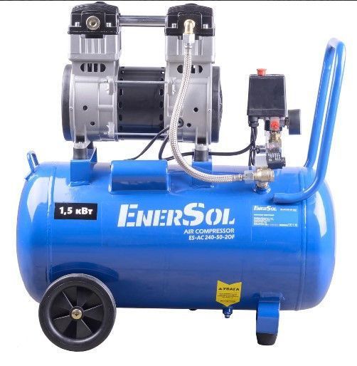 Компресор повітряний безмасляний EnerSol ES-AC240-50-2OF (Італія) ES-AC240-50-2OF фото