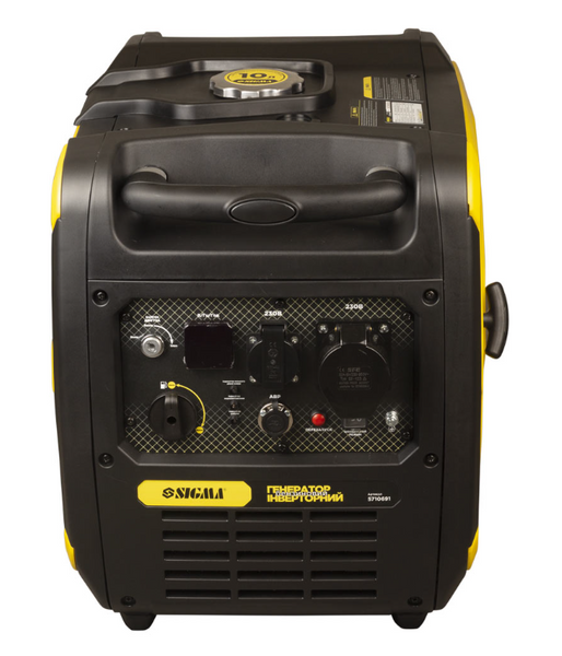 Генератор інверторний бензиновий SIGMA 5710691 (5.5/6.0кВт. з виведенням під АВР) 5710691 фото