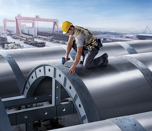 Набір акумуляторних інструментів Bosch GDR 120-Li Professional + Набір з 5 HSS-G свердл 0.601.9F0.005 фото
