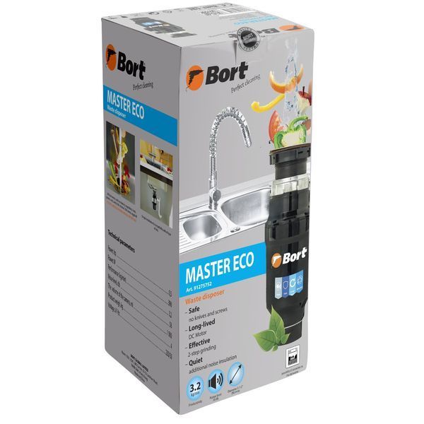 Подрібнювач харчових відходів Bort TITAN MAX Power 91275752 фото