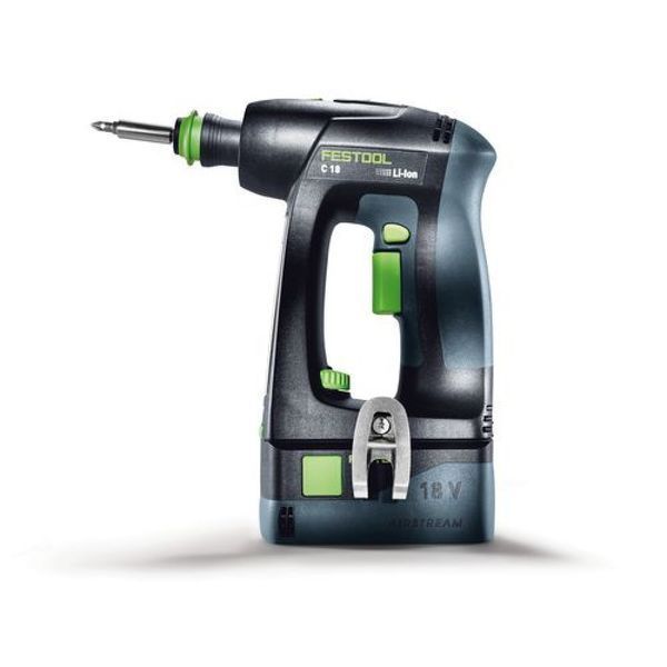 Аккумуляторная дрель-шуруповёрт Festool C 18 Li 3,1-Compact 574921 фото