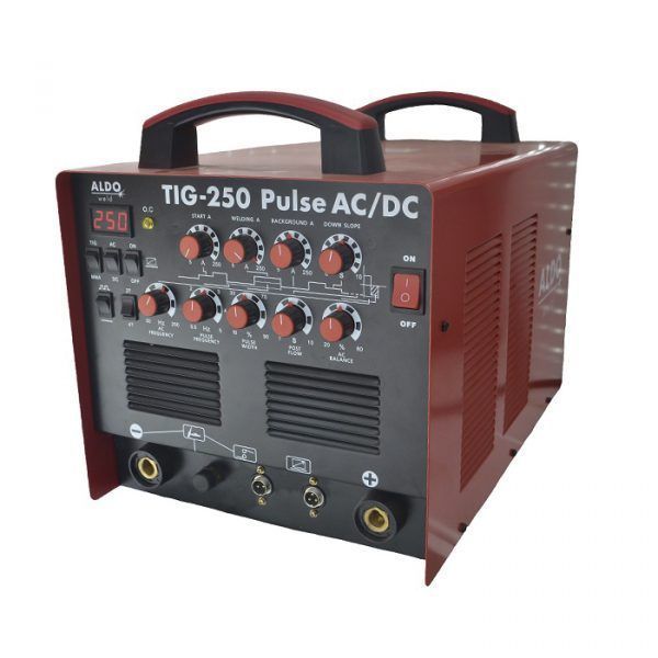Зварювальний аргоновий апарат ALDO TIG-250 Pulse AC/DC (для зварювання алюмінію) 001803 фото