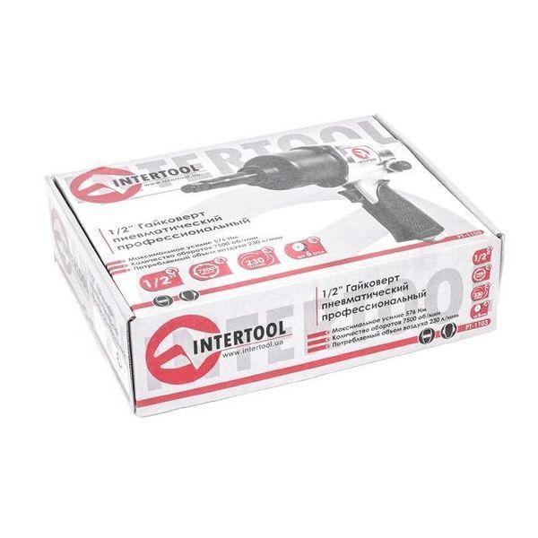 Гайковерт пневматичний ударний INTERTOOL PT-1103 PT-1103 фото