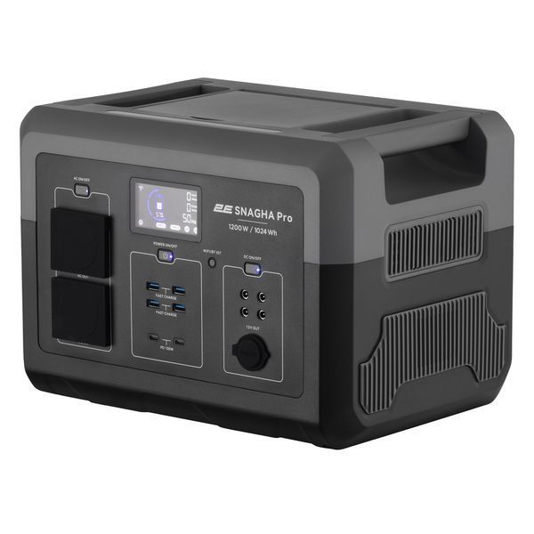 Портативная электростанция 2Е Snagha PRO (1200 Вт, 1024 Вт/ч, WiFi/BT, быстрая зарядка) 2E-PPS1210-PRO фото