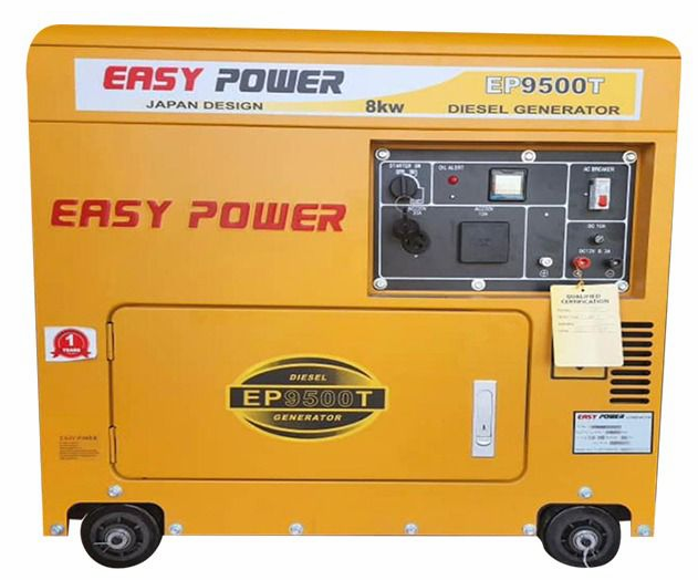 Генератор дизельный EASY POWER EP9500T (8 кВт, 1ф, ключ) EP9500T фото