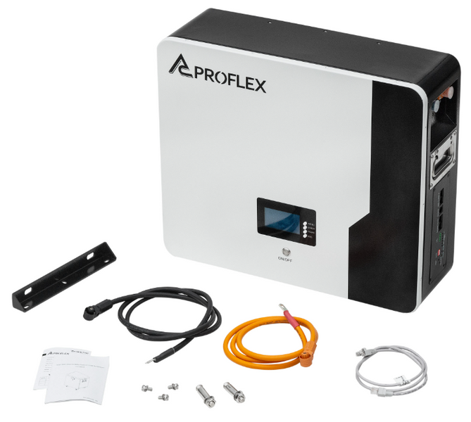Літій-ферум акумуляторний пакет для вітрогенератора Аproflex PR-5W104 LiFePO4 48V (51,2V) &ndash; 100 Ah (5120Wh) battery pack 5120wh фото