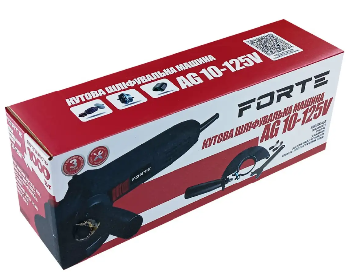 Угловая шлифмашина Forte AG 10-125V 87530 фото