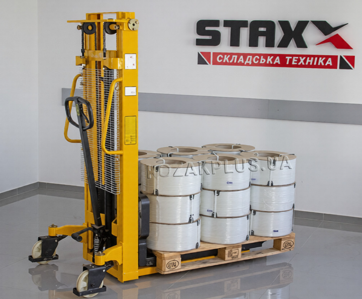 Штабелер ручний гідравлічний Staxx WMS1500-2500 00926 фото