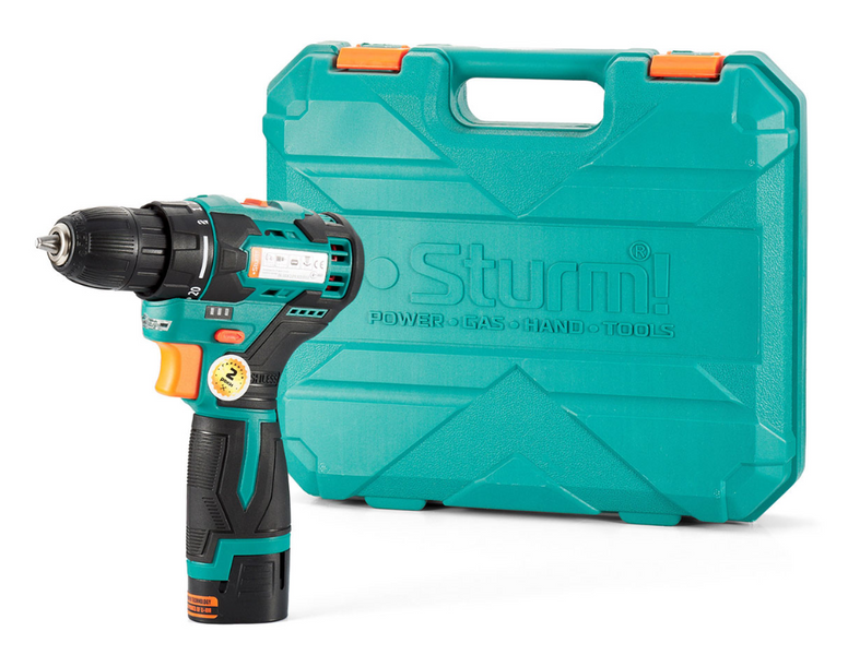 Шуруповерт акумуляторний Sturm CD3212BL (Brushless, 12 В) CD3212BL фото