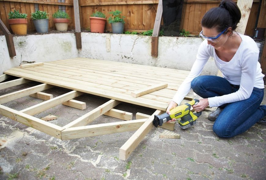 Пила сабельная аккумуляторная Ryobi ONE+ RRS1801M (без АКБ и ЗУ) 5133001162 фото