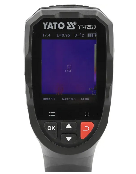 Тепловізійна камера YATO YT-72920 (96x96) (240x240 IRS) 18 Гц YT-72920 фото