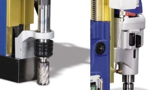 Свердлильний верстат на магнітній основі Optimum Maschinen Metallkraft MB 754 3860754 фото