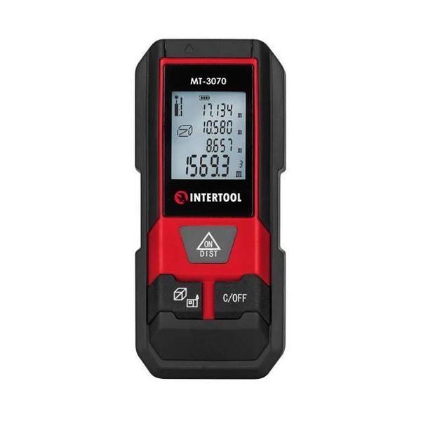 Далекомір лазерний 20 м INTERTOOL MT-3070 MT-3070 фото