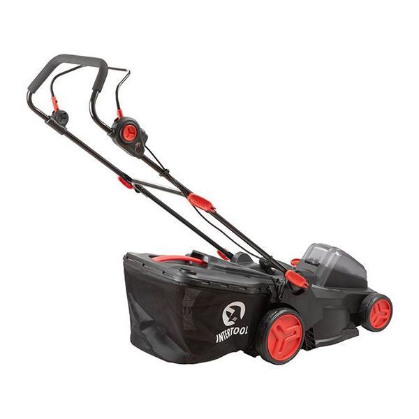 Газонокосилка аккумуляторная INTERTOOL WT-9216 (2х20В, 3500об/мин без ЗУ и АКБ) WT-9216 фото