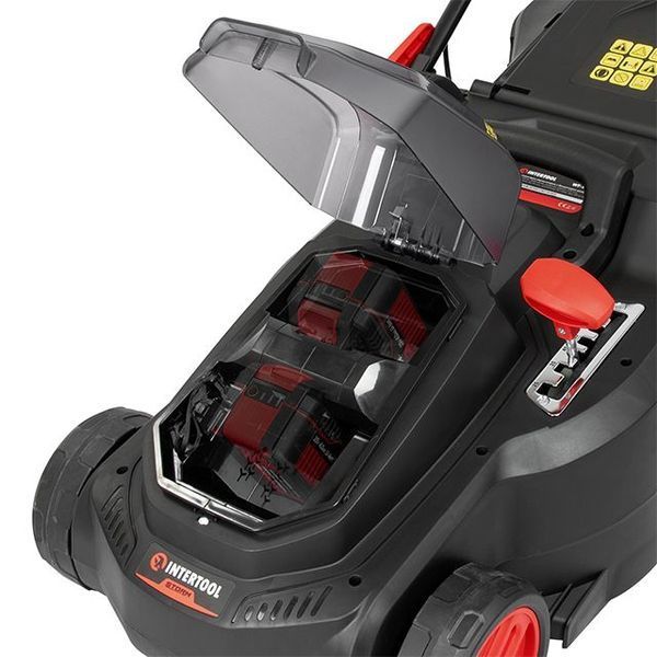 Газонокосилка аккумуляторная INTERTOOL WT-9216 (2х20В, 3500об/мин без ЗУ и АКБ) WT-9216 фото