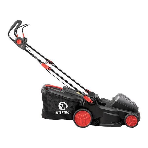 Газонокосилка аккумуляторная INTERTOOL WT-9216 (2х20В, 3500об/мин без ЗУ и АКБ) WT-9216 фото