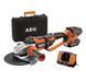 Аккумуляторная угловая шлифмашина AEG BEWS18-230BLLI-602C 4935464816 фото 1