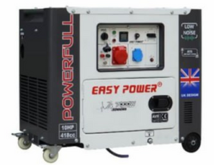 Генератор дизельний EASY POWER DG7500SE3 (7 кВт, 220/380В) EP_DG7500SE3 фото