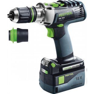 Аккумуляторная дрель-шуруповёрт Festool PDC 18/4 Li 5,2-Plus QUADRIVE 574702 фото