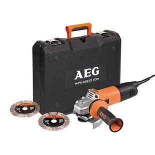 Кутова шліфувальна машина AEG WS 10-125 SK 4935451303 фото